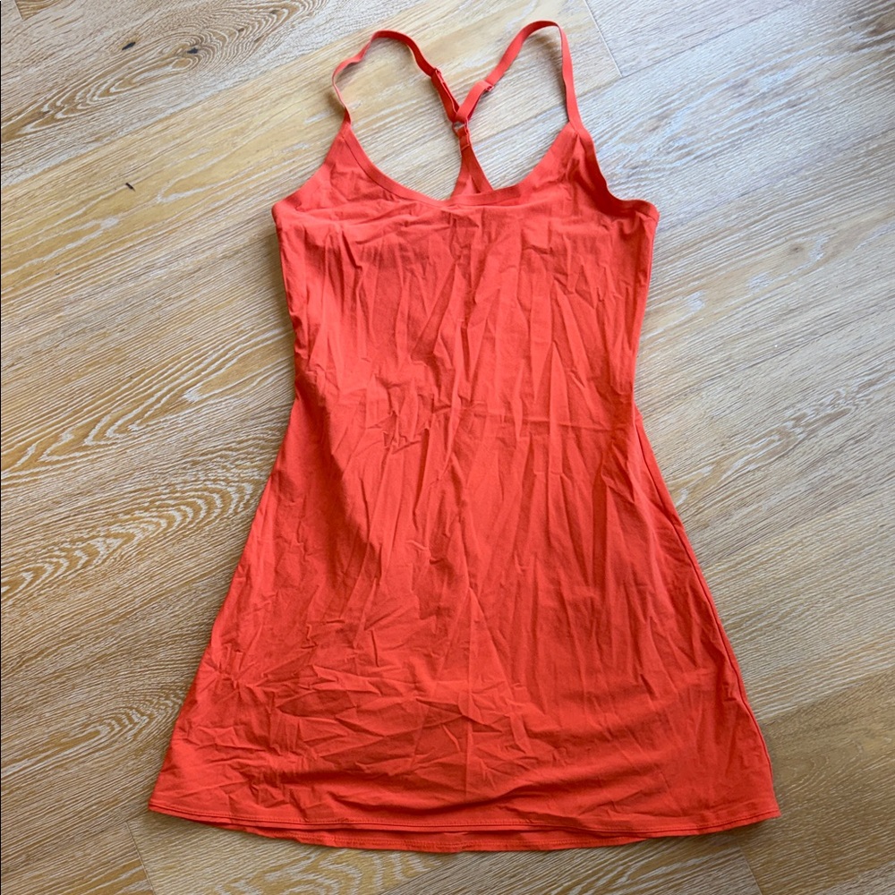 Outdoor Voices Coral Mini Slip Dress